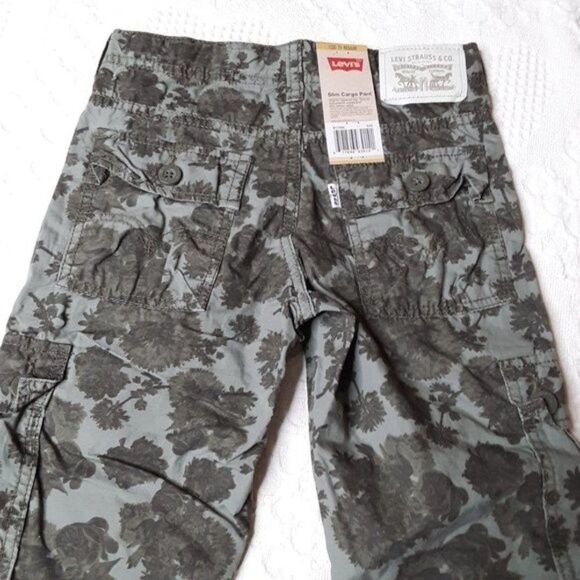 Levi's Boy's 511 Slim Cargo Pants Camo Size 7X Regular (7-8y) - Picture 9 of 10